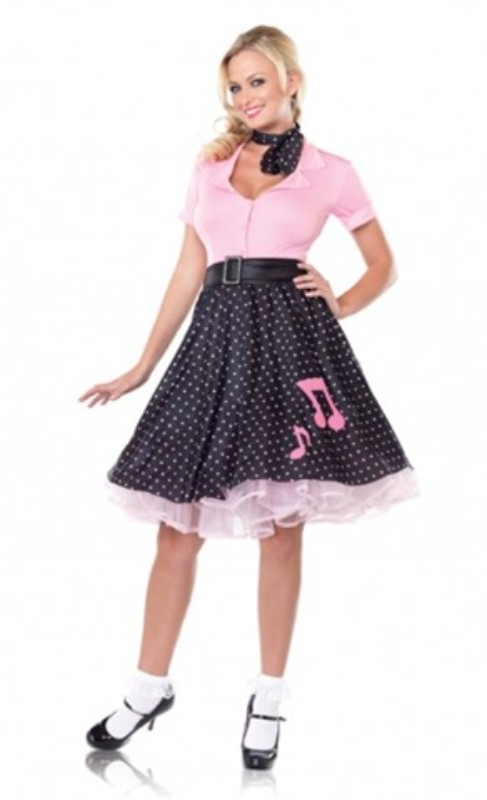 LA83530 Leg Avenue Sock Hop Sweetie